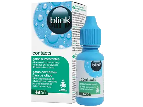 Gotas para Lentillas Blink Contacts